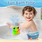 Light Up Whale Bath Toy for Babies & Toddlers – Sprinkler Fountain Bathtub Toy