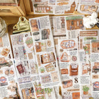 Travel Stickers Pack – 6pcs DIY Scrapbooking & Junk Journal