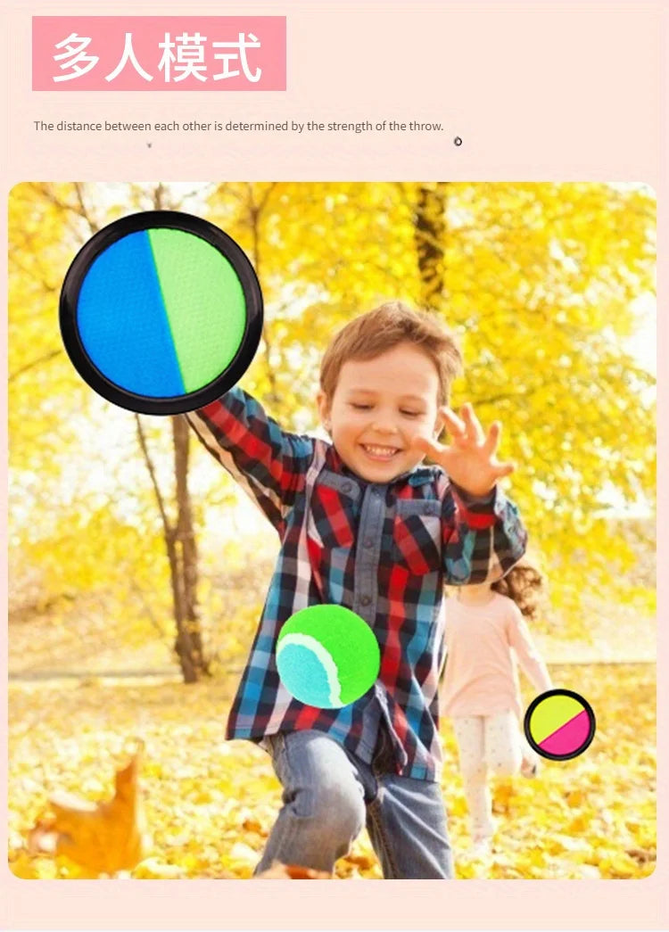 Kids Sticky Catch Ball Set – Outdoor Throw & Catch Game