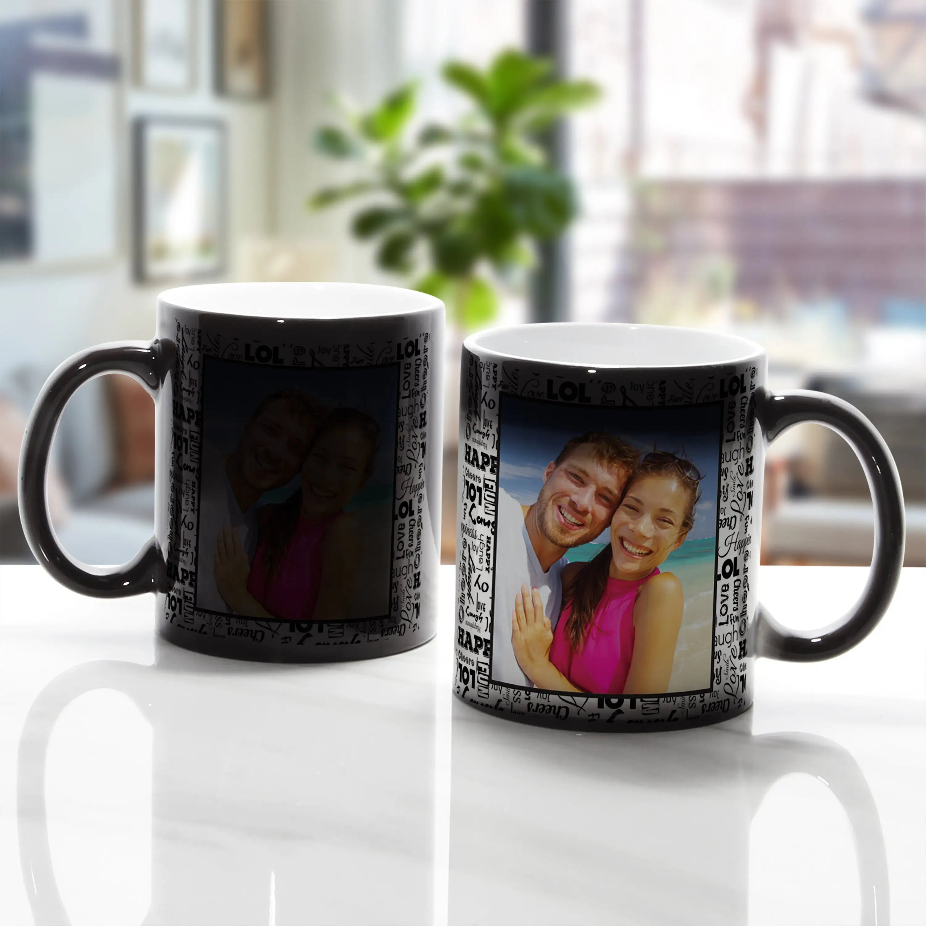 Colour Changing Magic Mug – 350ml Ceramic Gift