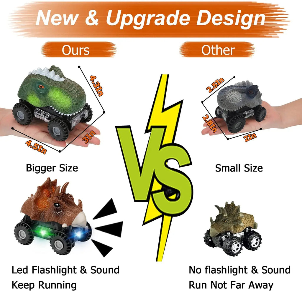 Electric Dinosaur Toy Car for Kids – Tyrannosaurus Rex Universal Wheel Car