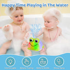 Light Up Whale Bath Toy for Babies & Toddlers – Sprinkler Fountain Bathtub Toy