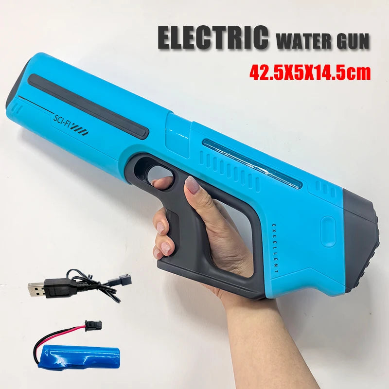 Electric High Pressure Water Gun for Kids – Automatic Summer Outdoor Water Toy