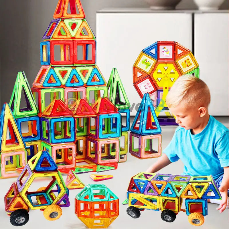 Magnetic Building Blocks for Kids – Big Size Constructor Set