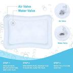 Baby Water Play Mat | Inflatable Tummy Time Sensory Pad for Infants & Toddlers