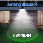 Solar Security Wall Light – 148 LED Motion Sensor Outdoor Garden Lamp
