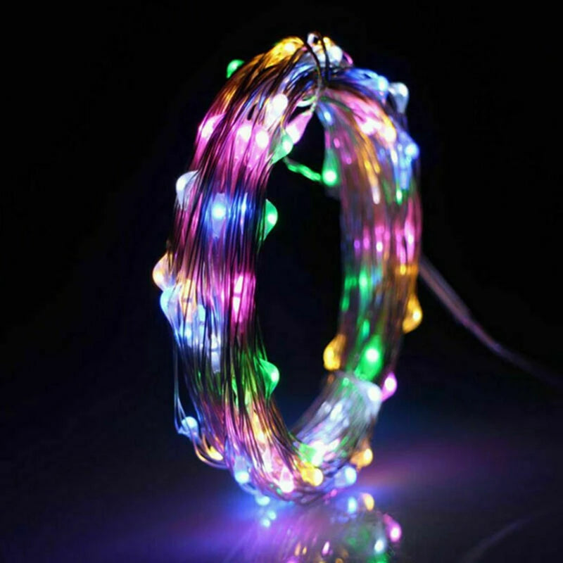 Copper Wire Fairy Light String – Battery Powered LED Lights 1M–10M