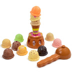 Ice Cream Stack Up Kitchen Toy – Pretend Play Food Set for Toddlers