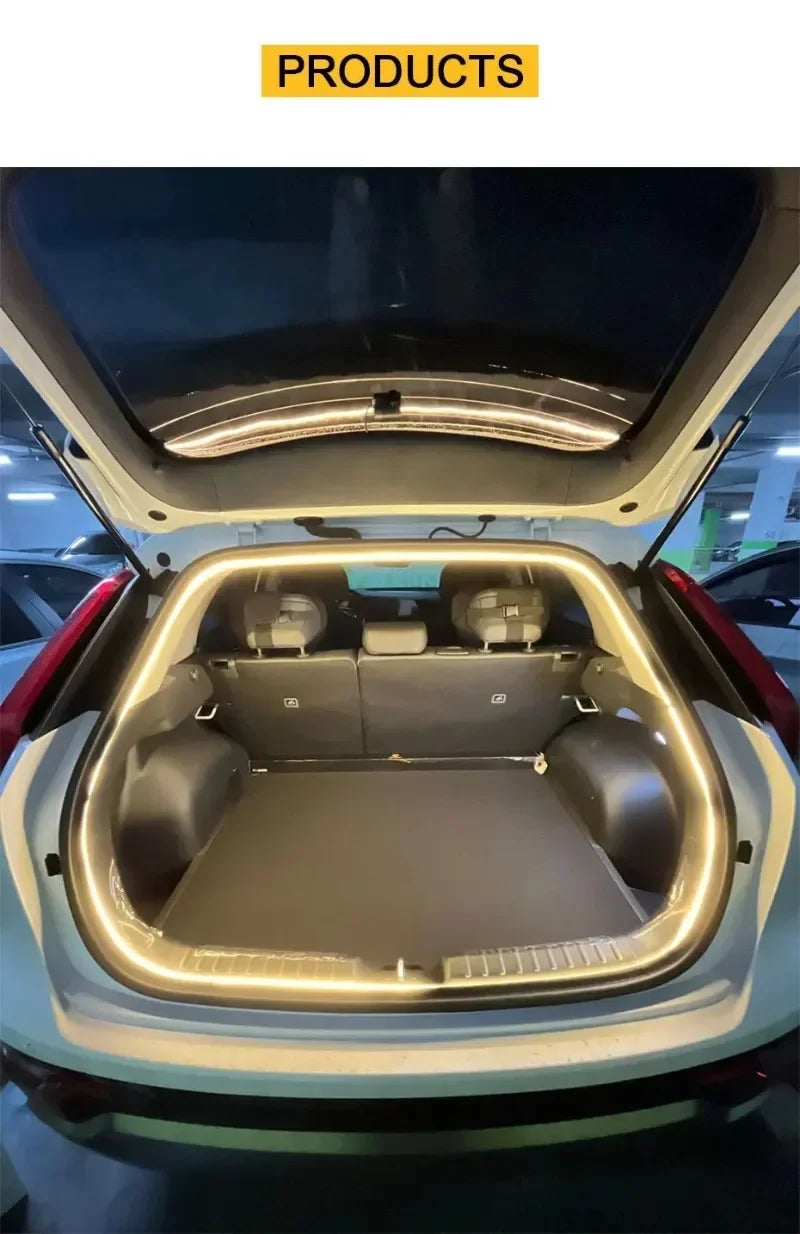 Car Boot LED Light Strip – Auto-Sensing Tailgate Ambient Light
