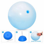Kids Inflatable Bubble Ball – Soft Air & Water Filled Balloon Toy for Outdoor Play