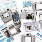 Y2K Retro Paper Stickers Pack – 15pcs
