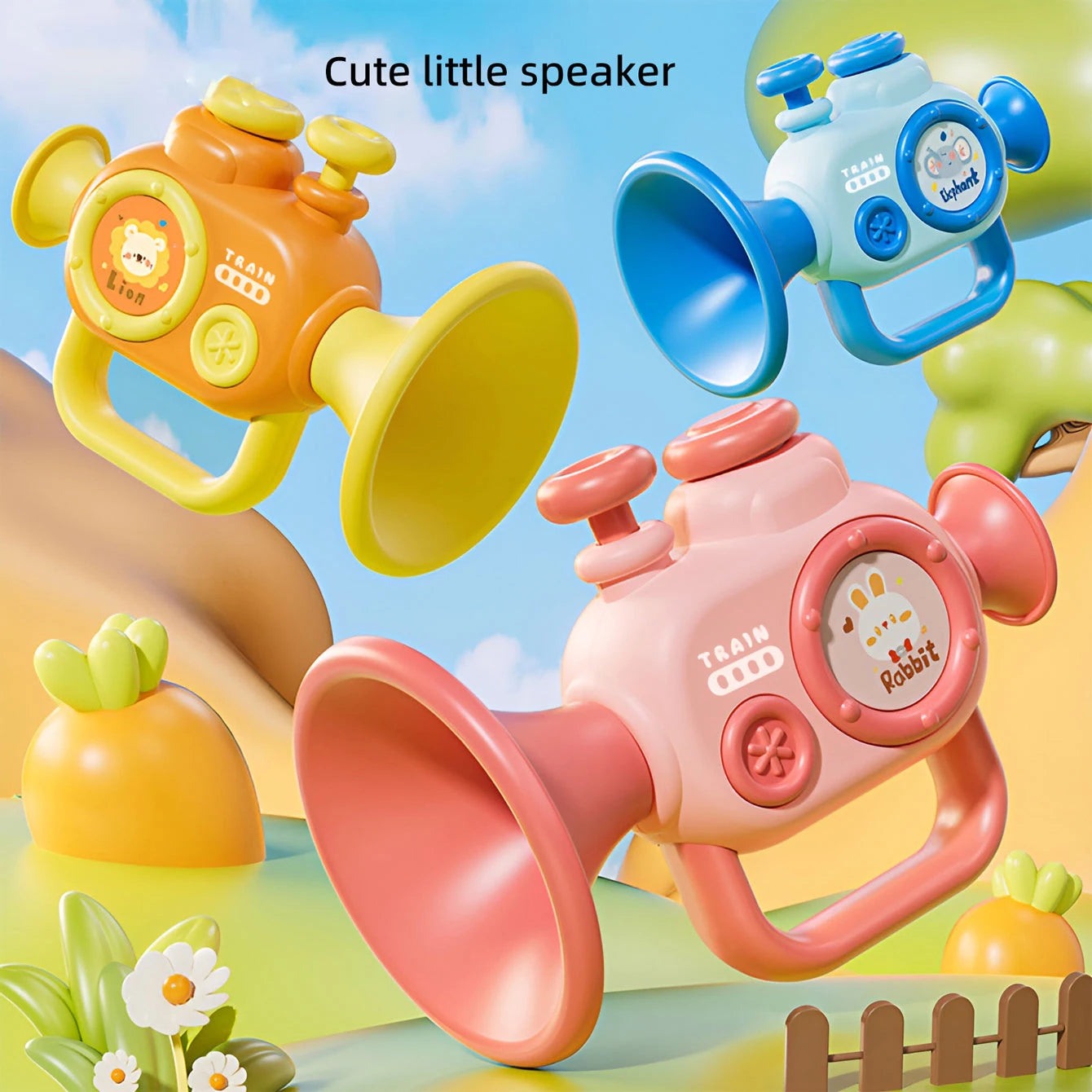 Baby Trumpet Toy – Musical Instrument Early Education Toy for Toddlers
