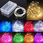 Copper Wire Fairy Light String – Battery Powered LED Lights 1M–10M