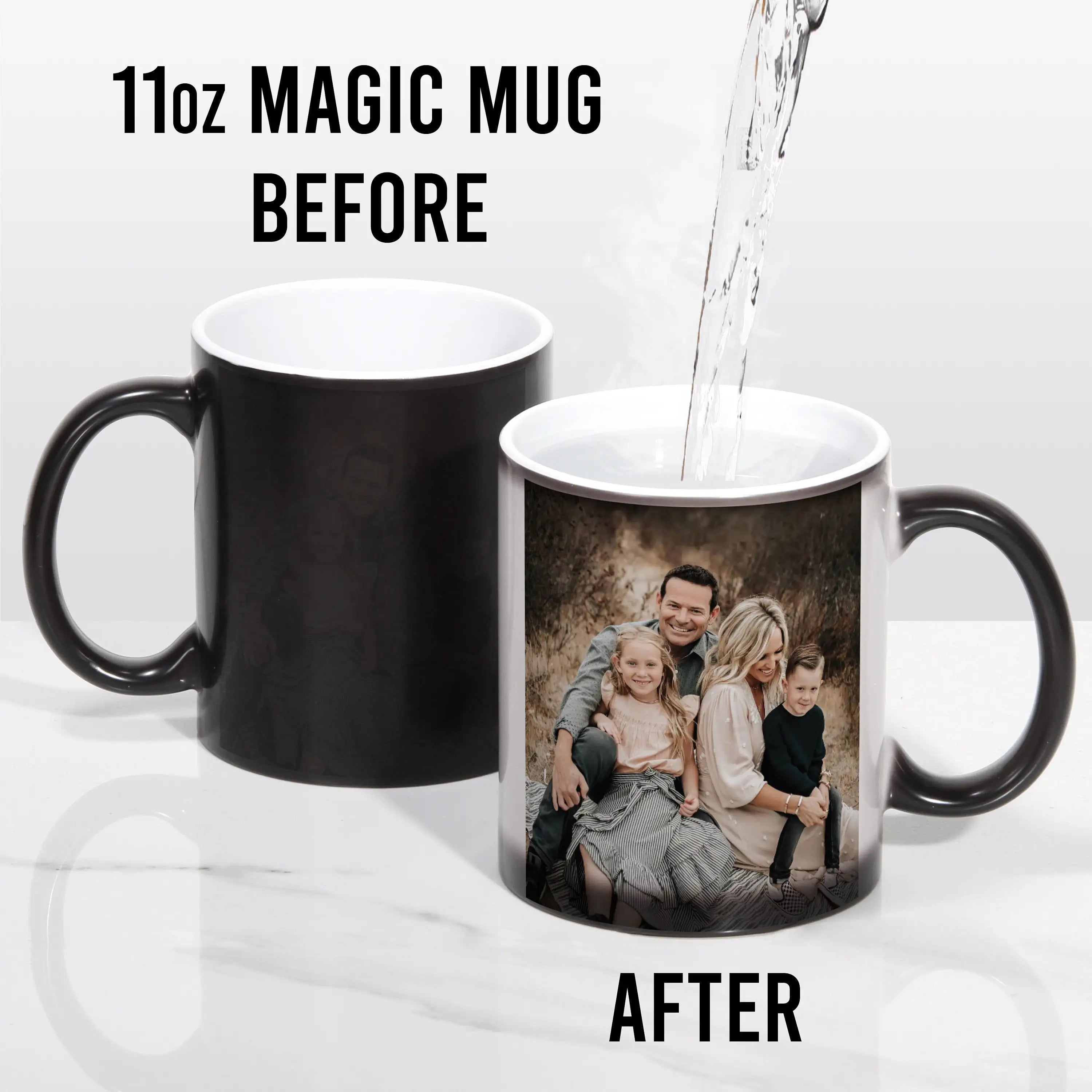 Colour Changing Magic Mug – 350ml Ceramic Gift