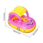 Car Shape Toddler Pool Float – Baby Swimming Ring & Beach Toy for Kids