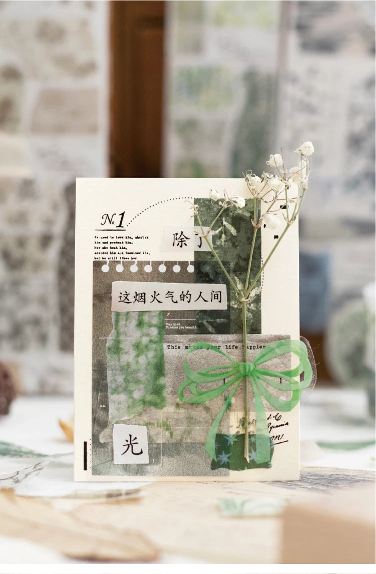 Poem of Plants Collage Tape – 5cm x 2m