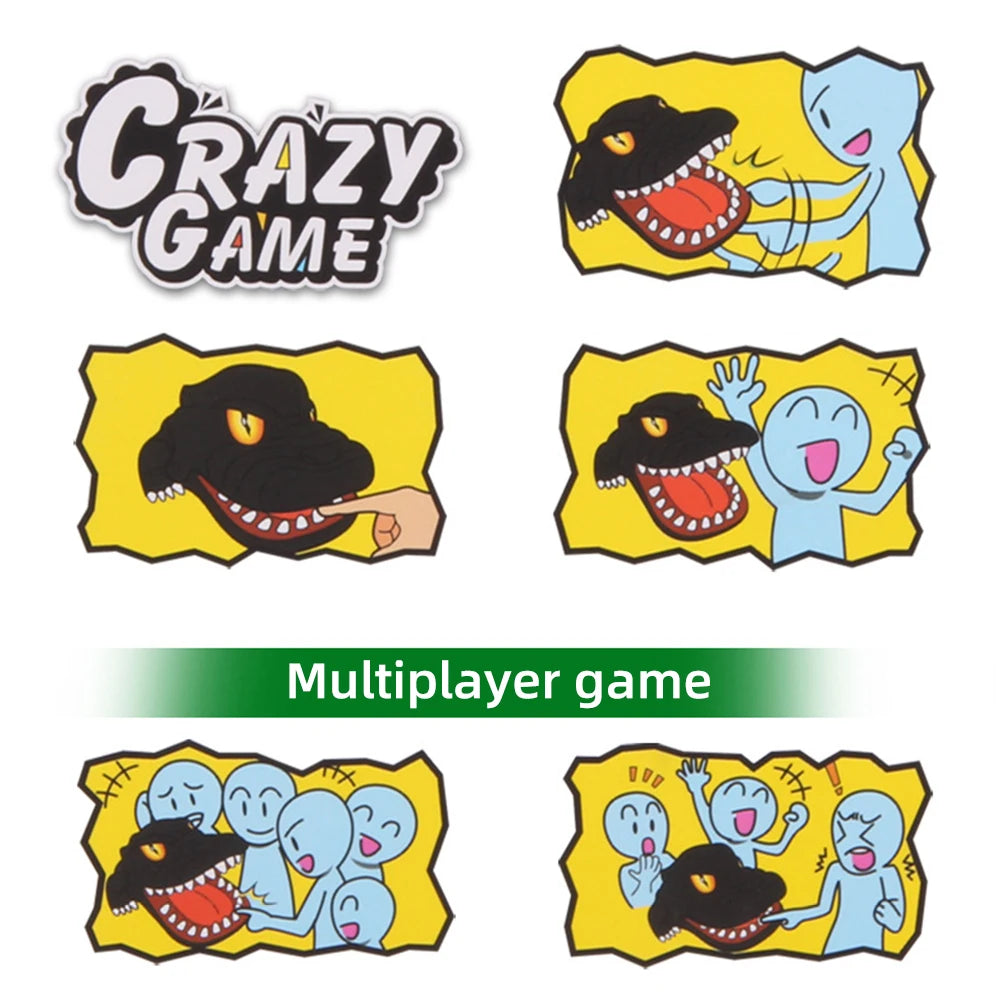 Crocodile Bite Finger Game – Fun Reaction Toy for Kids & Family
