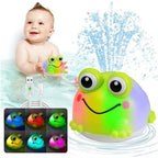 Light Up Whale Bath Toy for Babies & Toddlers – Sprinkler Fountain Bathtub Toy