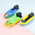 Clockwork Speed Boat Toy – Wind Up Bath & Water Toy for Kids