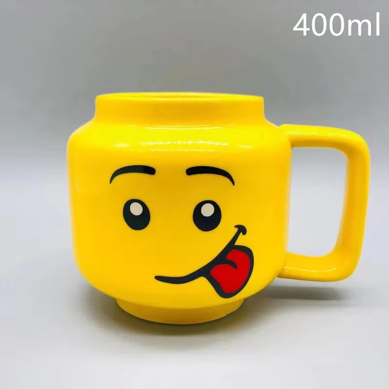 Funny Cartoon Ceramic Mug – 400ml Novelty Gift