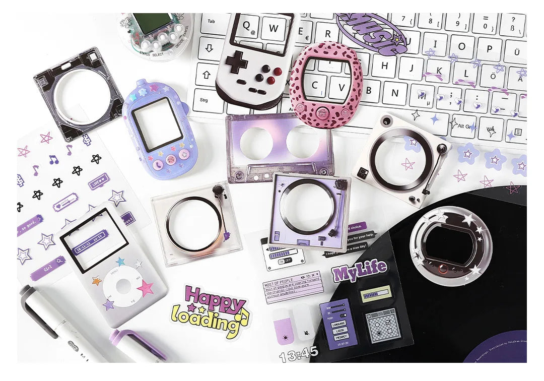 Y2K Retro Paper Stickers Pack – 15pcs