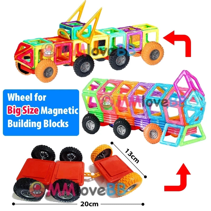 Magnetic Building Blocks for Kids – Big Size Constructor Set