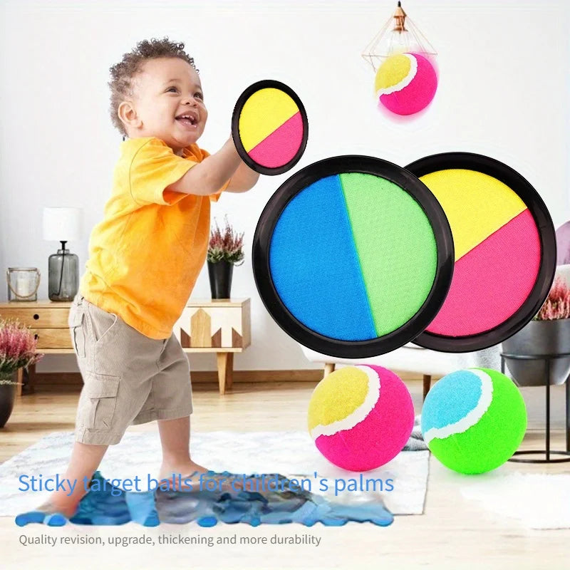 Kids Sticky Catch Ball Set – Outdoor Throw & Catch Game