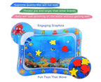 Baby Water Play Mat | Inflatable Tummy Time Sensory Pad for Infants & Toddlers