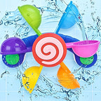 Spinning Bath Toy Windmill for Kids – Sensory Bathtime Fun
