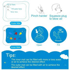 Baby Water Play Mat | Inflatable Tummy Time Sensory Pad for Infants & Toddlers