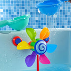 Spinning Bath Toy Windmill for Kids – Sensory Bathtime Fun