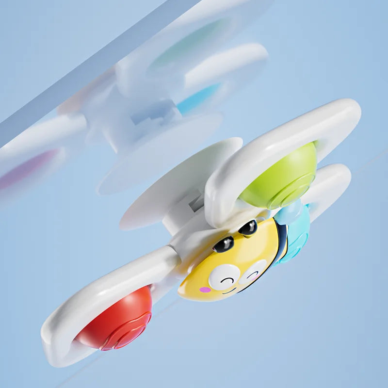 Cartoon Spinning Bath Toy – Insect, Ocean & Sky Themed Water Toys for Kids