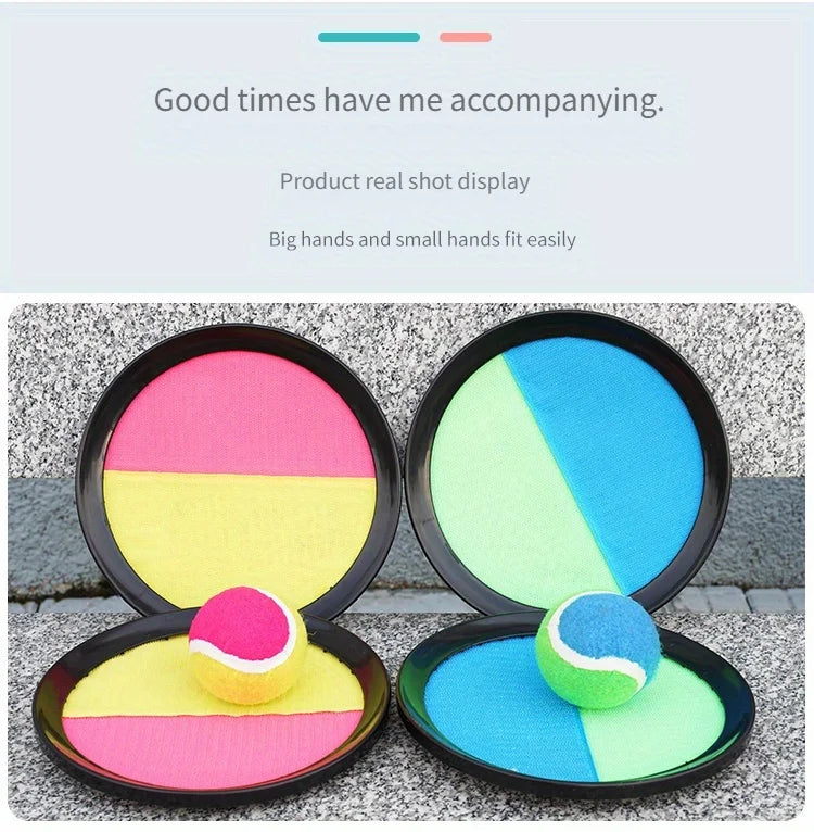 Kids Sticky Catch Ball Set – Outdoor Throw & Catch Game