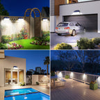 Solar Security Wall Light – 148 LED Motion Sensor Outdoor Garden Lamp