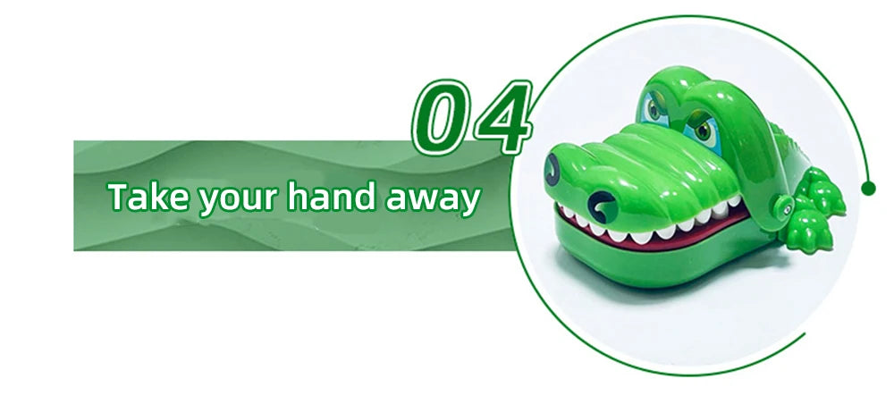 Crocodile Bite Finger Game – Fun Reaction Toy for Kids & Family