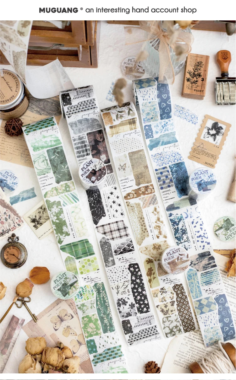 Poem of Plants Collage Tape – 5cm x 2m