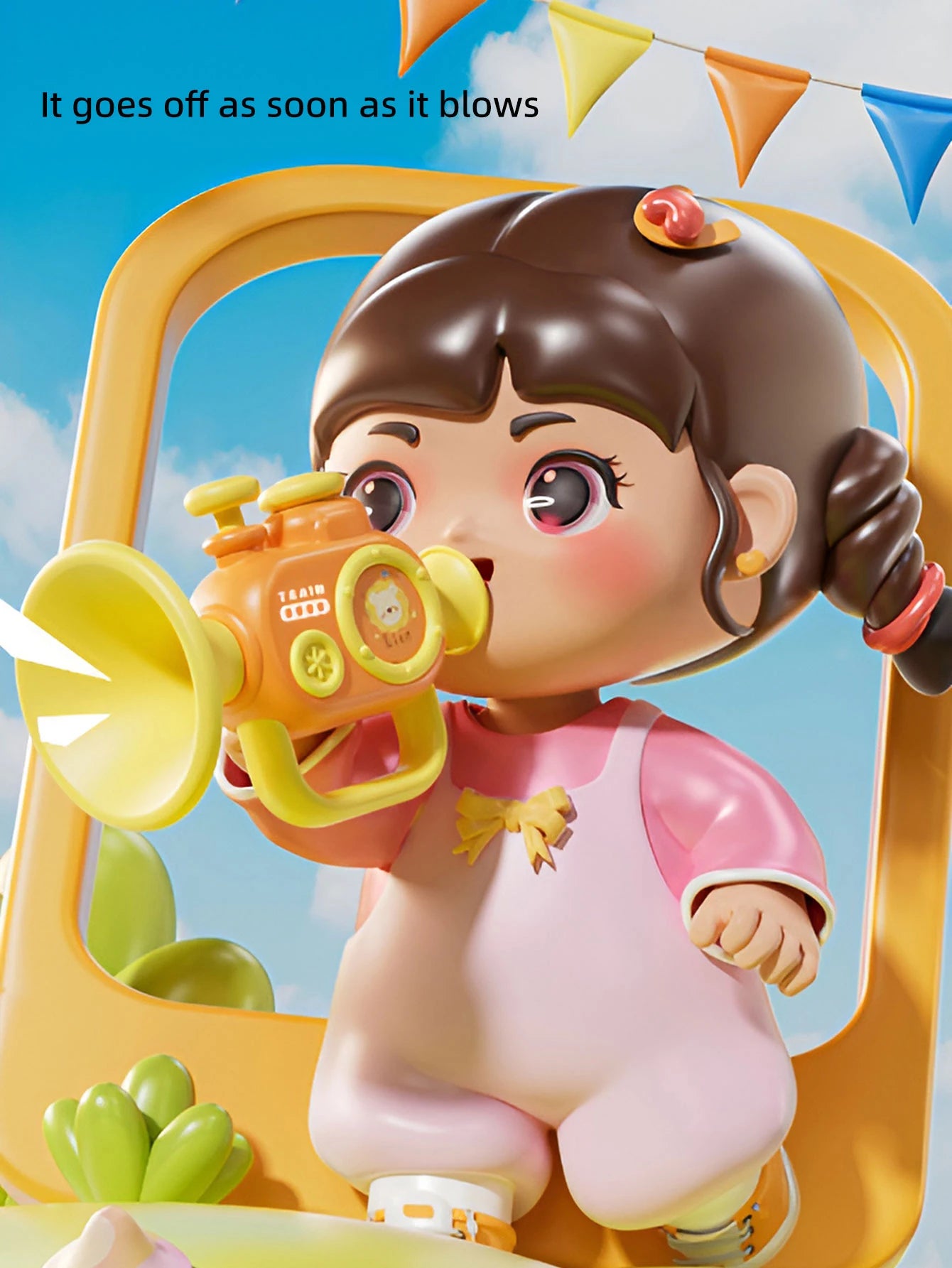 Baby Trumpet Toy – Musical Instrument Early Education Toy for Toddlers