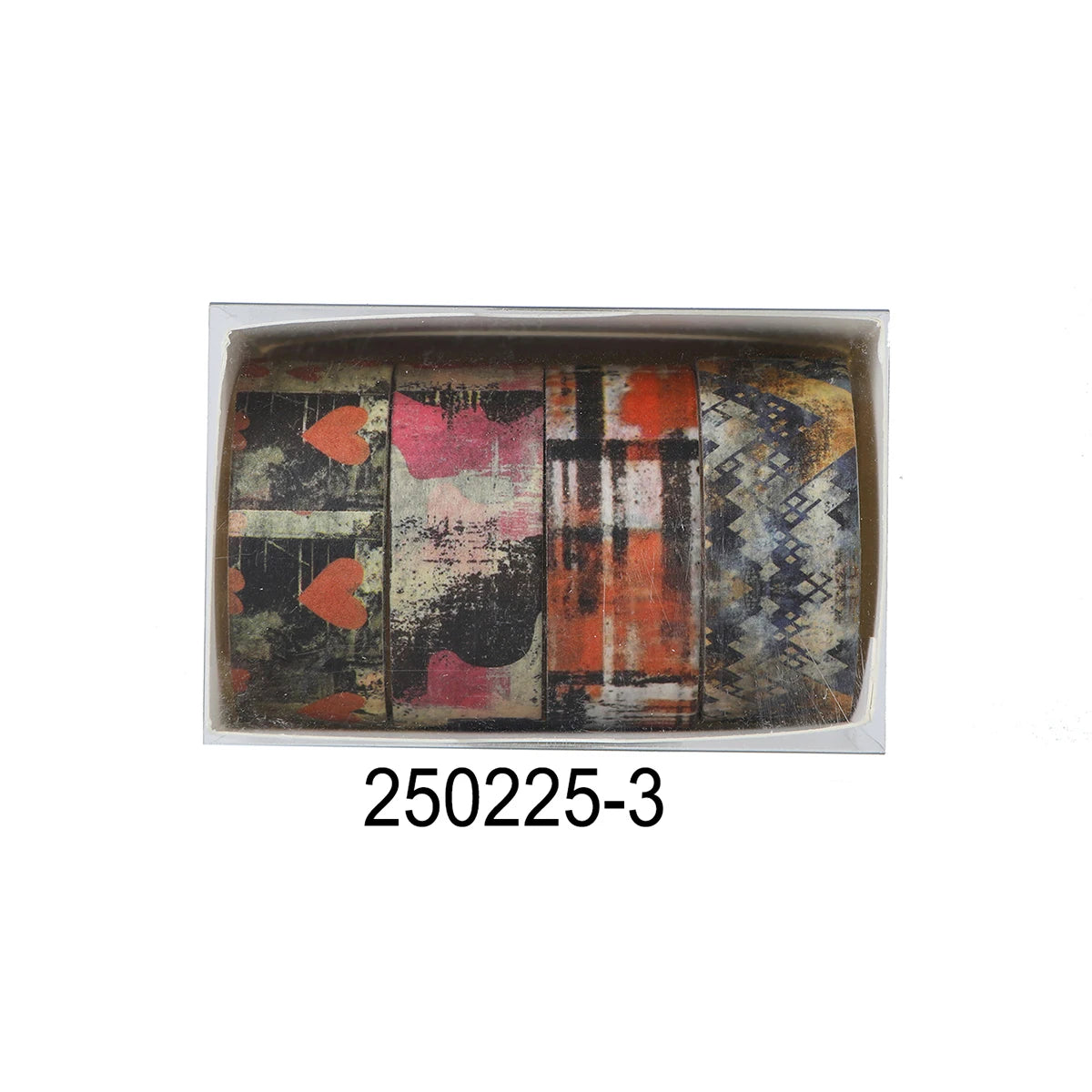 Animal Pattern Washi Tape Set – 5 Rolls