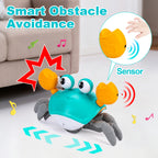Dancing Crab Baby Toy – Interactive USB Rechargeable Crawling Toy