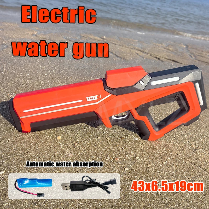 Electric High Pressure Water Gun for Kids – Automatic Summer Outdoor Water Toy