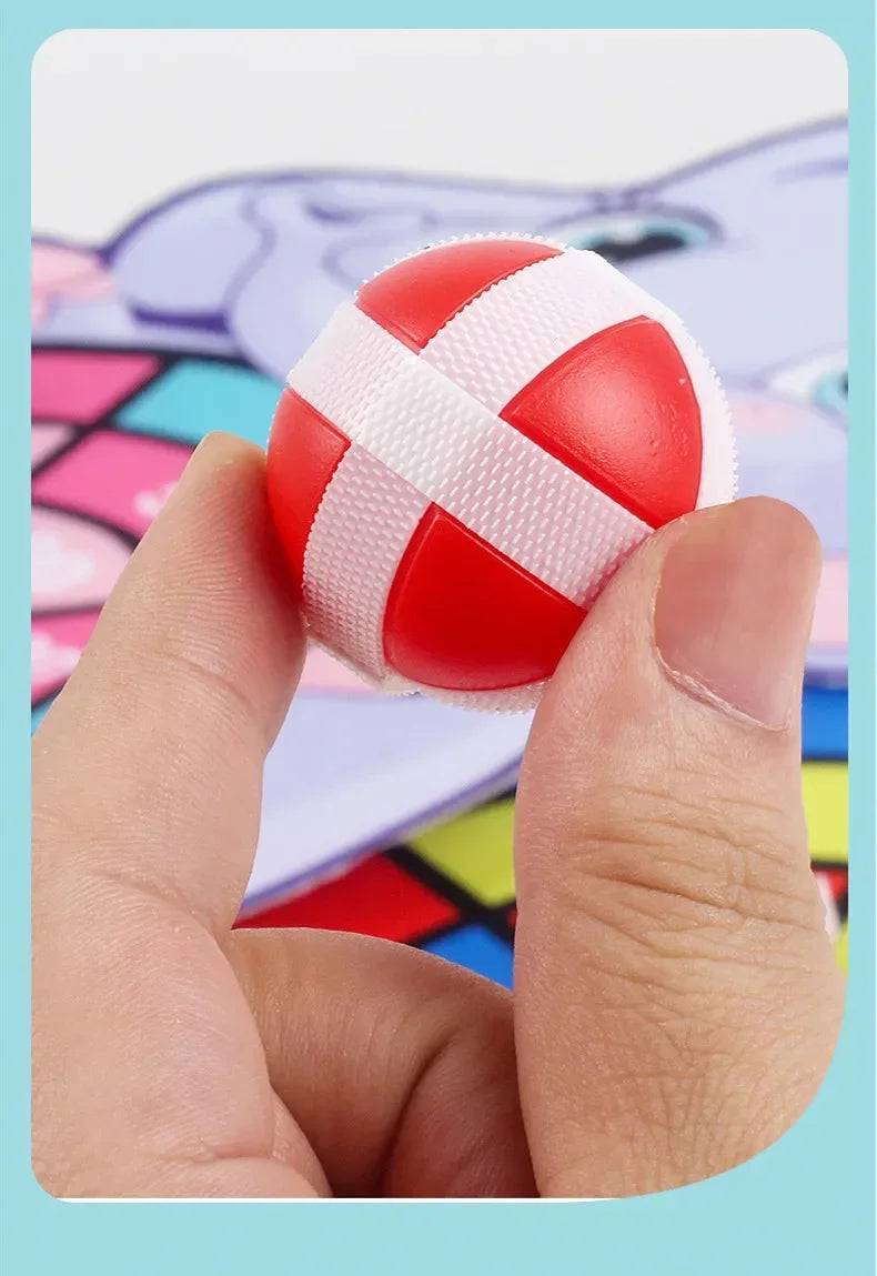 Educational Games Dart Board Kids Toy Stickey Ball Dart Indoor Sports Child Montessori Games for Children Gifts baby toys