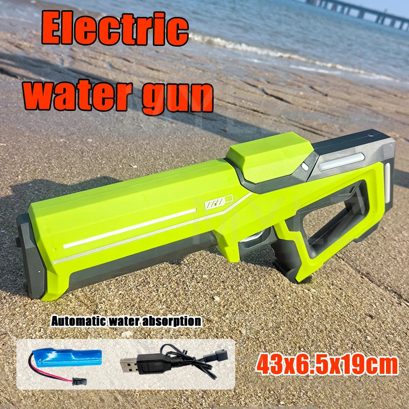 Electric High Pressure Water Gun for Kids – Automatic Summer Outdoor Water Toy