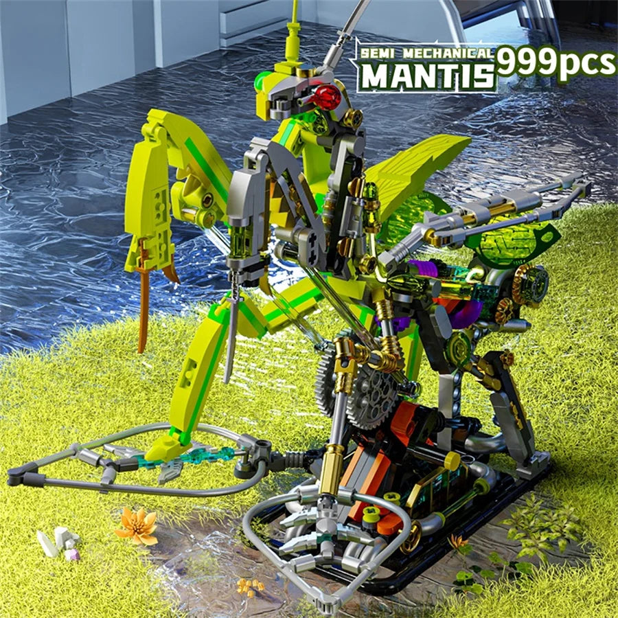 Mechanical Animal Building Set – Shark, Dolphin & Sea Life Building Blocks