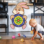 Educational Games Dart Board Kids Toy Stickey Ball Dart Indoor Sports Child Montessori Games for Children Gifts baby toys