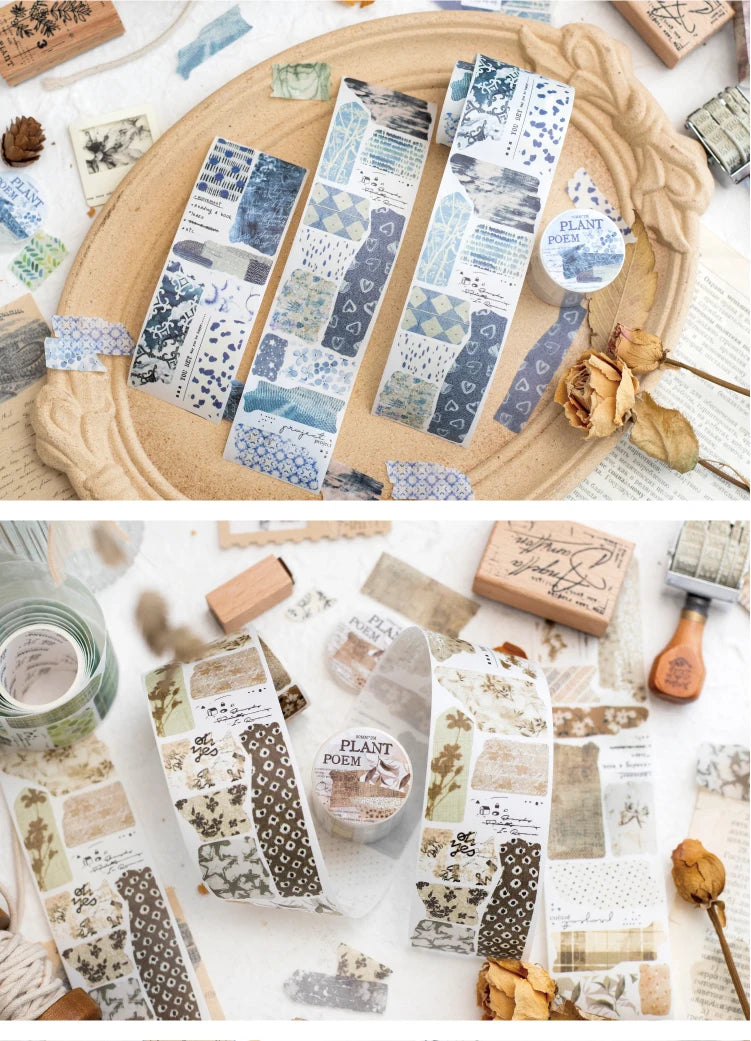 Poem of Plants Collage Tape – 5cm x 2m