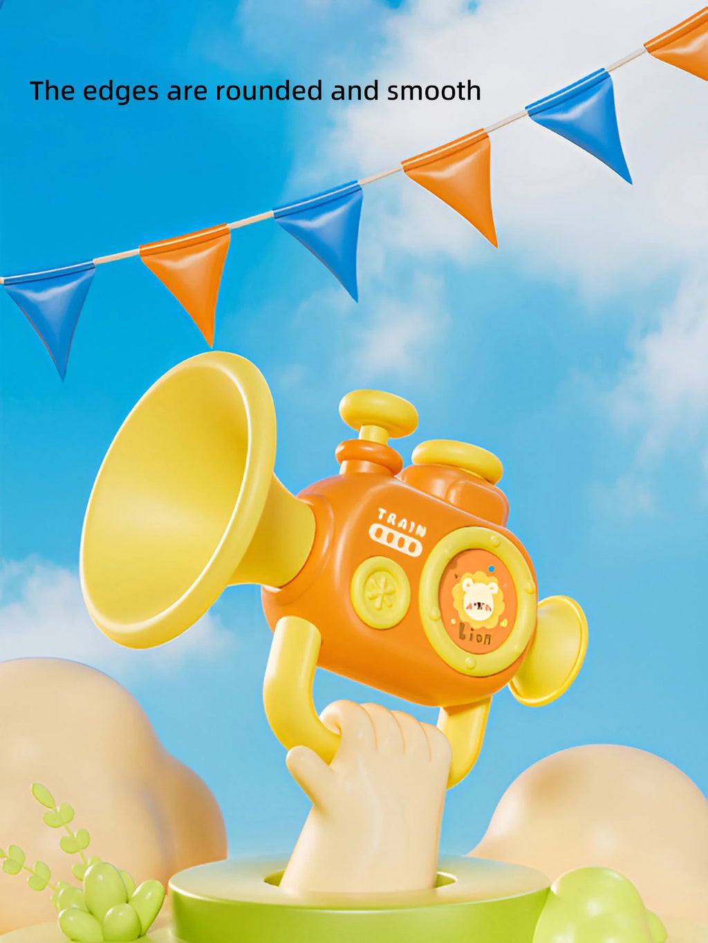 Baby Trumpet Toy – Musical Instrument Early Education Toy for Toddlers