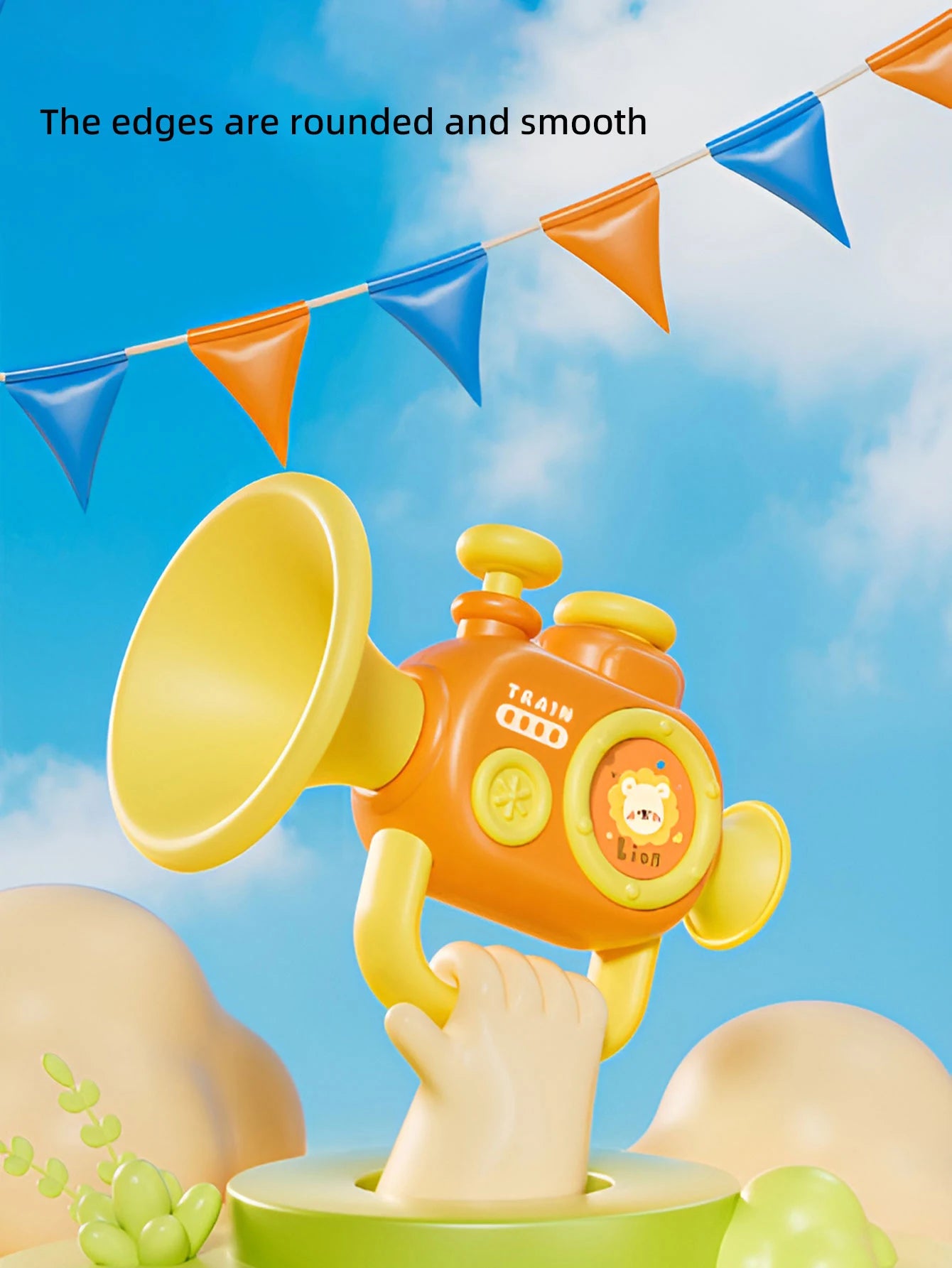 Baby Trumpet Toy – Musical Instrument Early Education Toy for Toddlers
