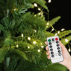 LED Firecracker String Lights – Remote Control Fairy Lights for Christmas, Weddings & Parties