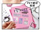 Y2K Retro Paper Stickers Pack – 15pcs