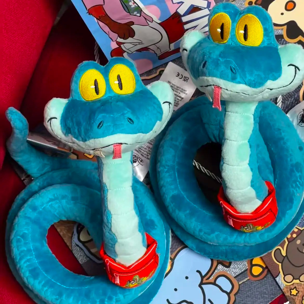 Zootopia 2 Gary the Snake Plush Toy – Bendable Anime Fidget Ornament